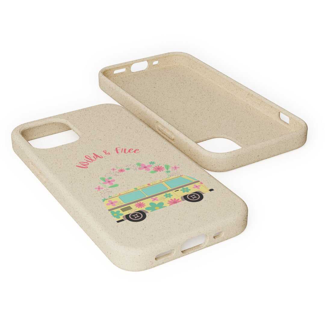 Wild and Free VW Bus Biodegradable Case