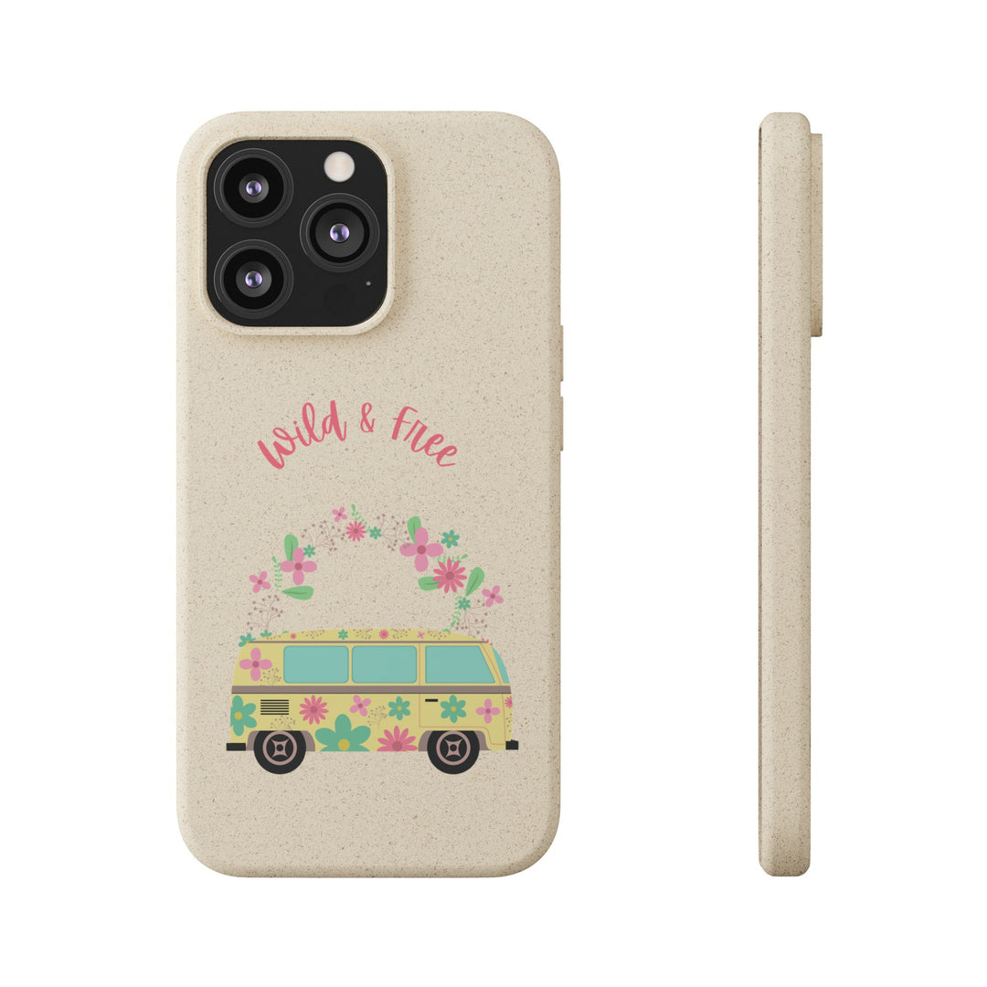 Wild and Free VW Bus Biodegradable Case