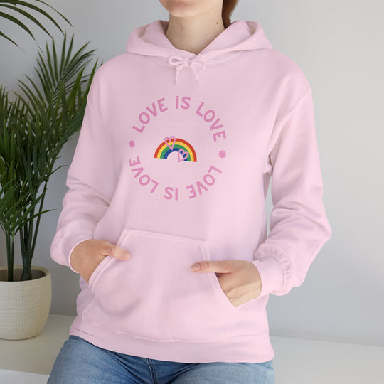 Love is Love Rainbow Unisex Heavy Blend™ Hooded Sweatshirt