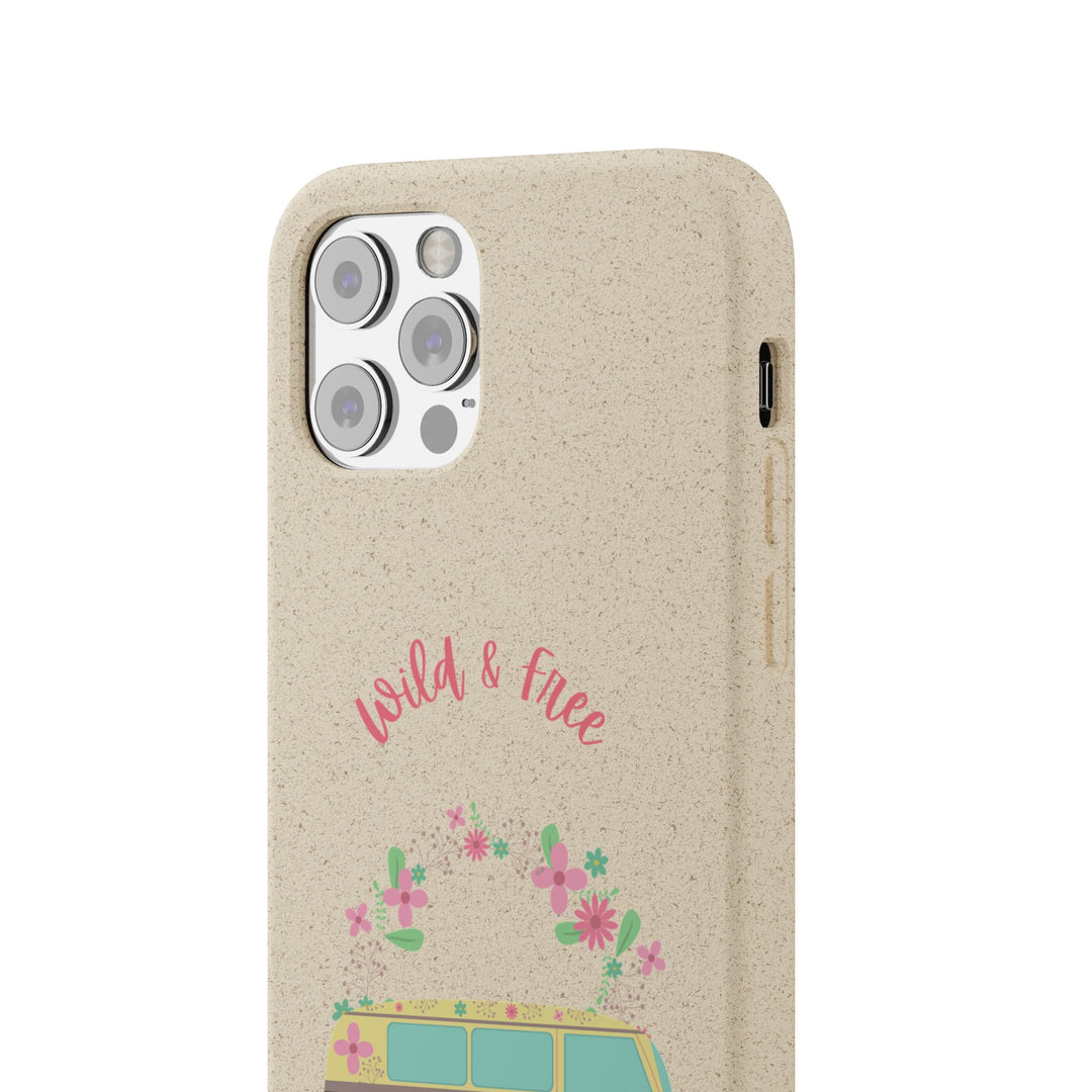 Wild and Free VW Bus Biodegradable Case