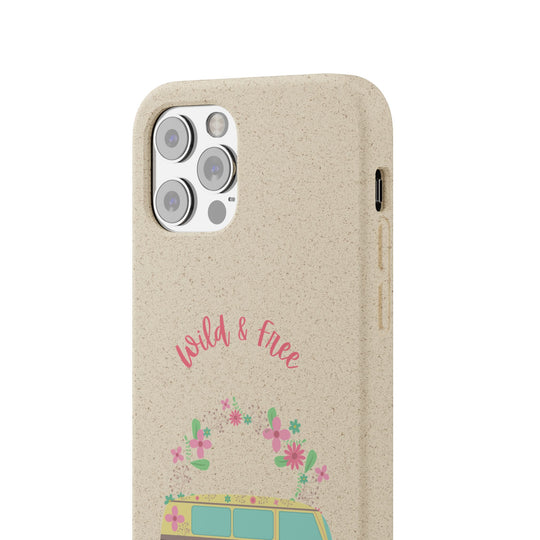 Wild and Free VW Bus Biodegradable Case
