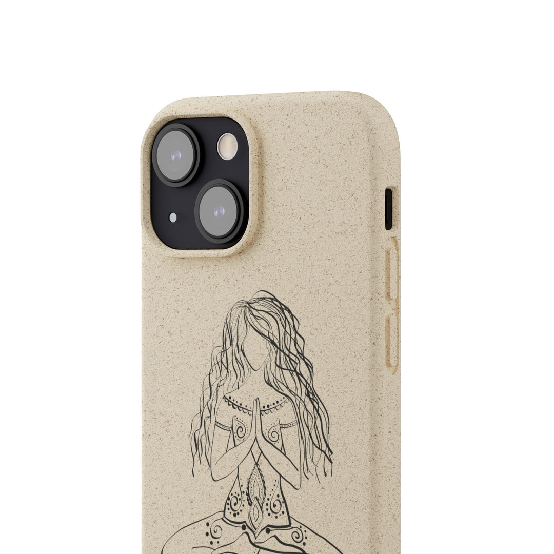 Just Fucking Breathe Biodegradable Case
