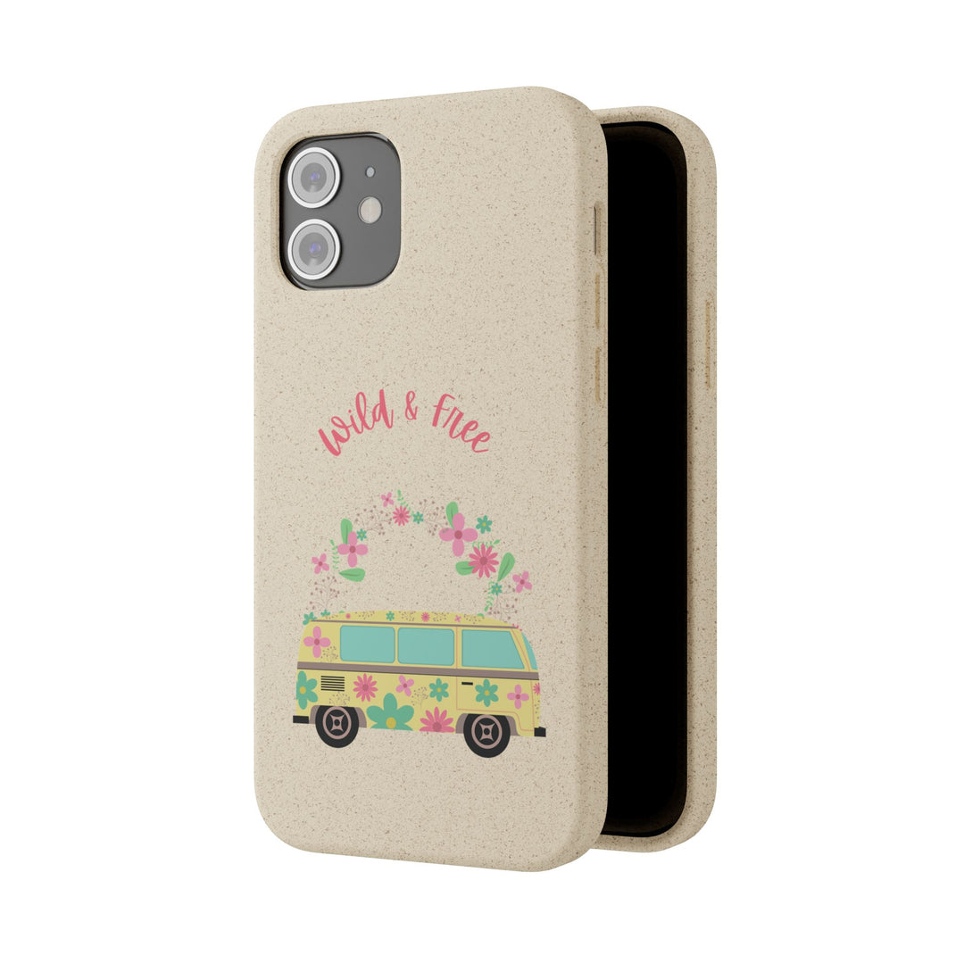 Wild and Free VW Bus Biodegradable Case