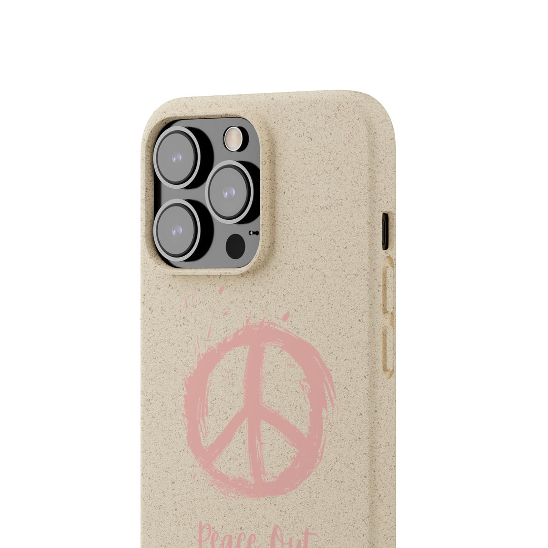 Peace Out Biodegradable Case