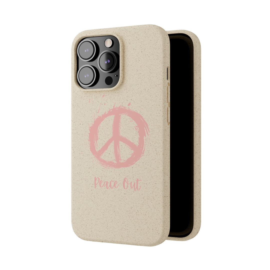 Peace Out Biodegradable Case