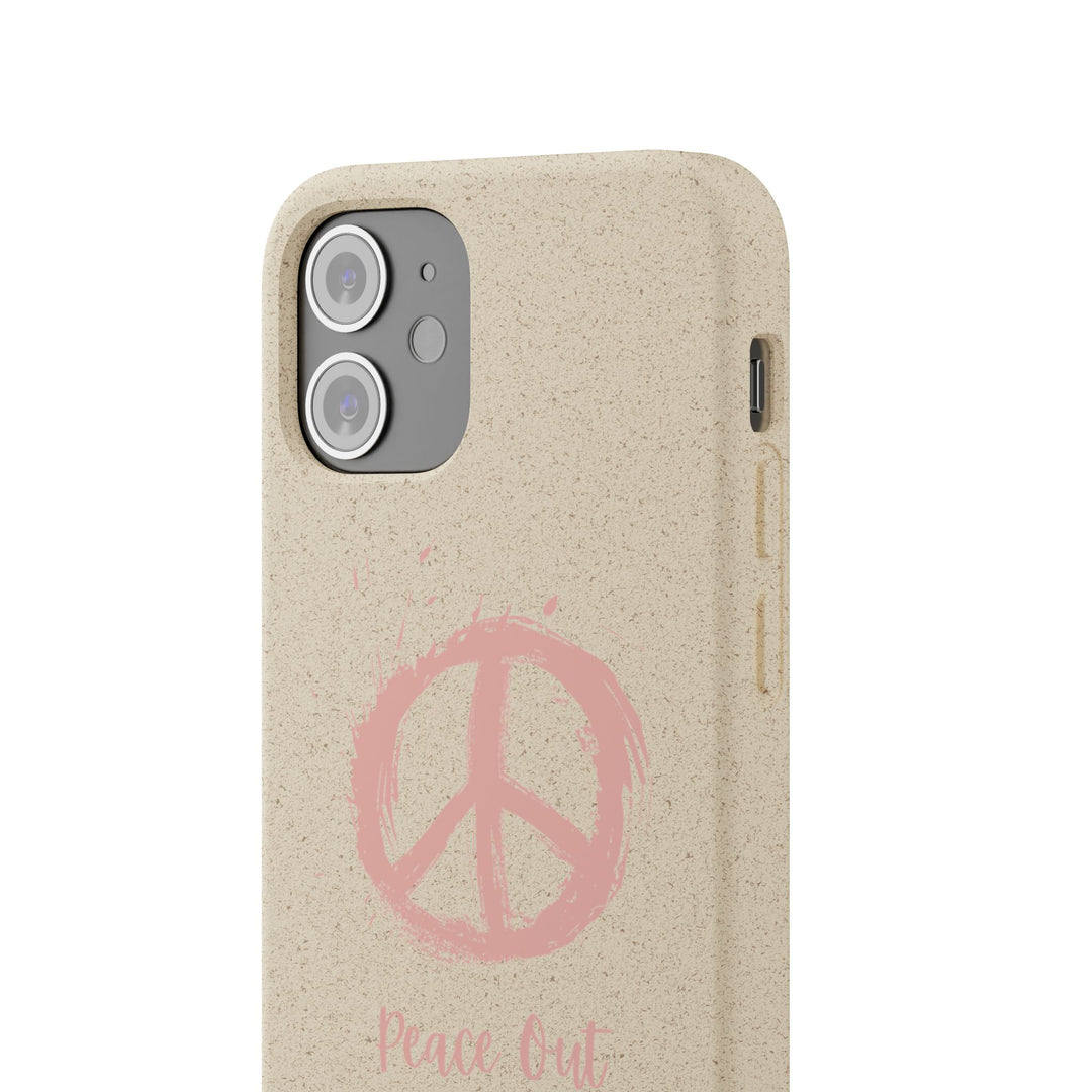 Peace Out Biodegradable Case