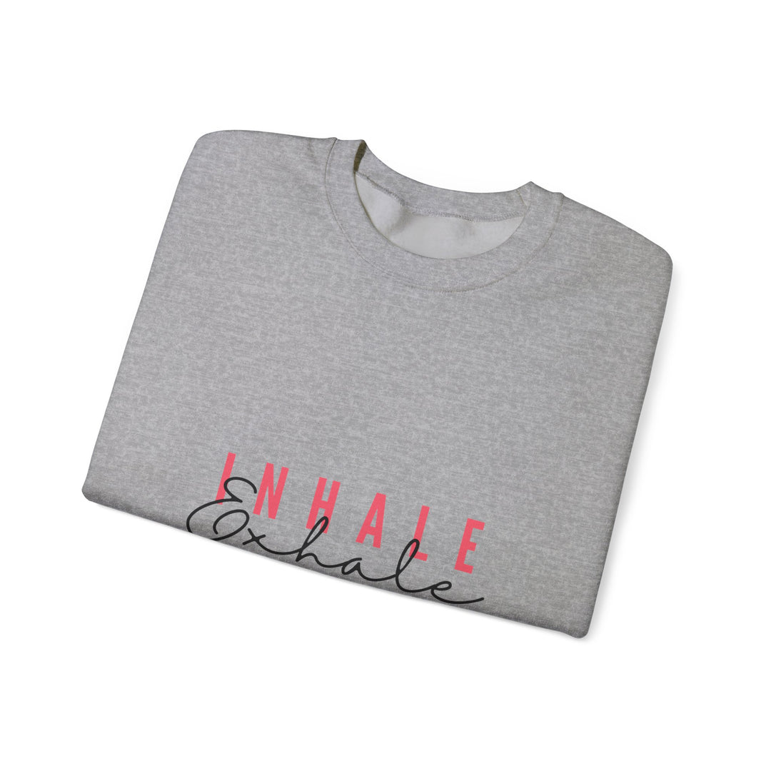 Inhale Exhale Unisex Heavy Blend™ Crewneck Sweatshirt