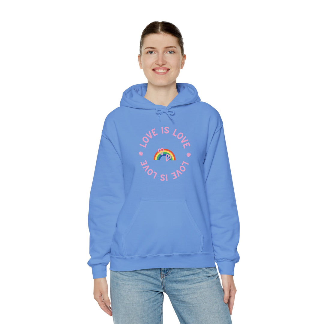 Love is Love Rainbow Unisex Heavy Blend™ Hooded Sweatshirt