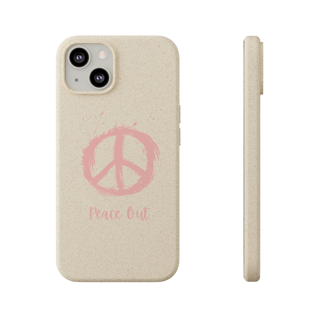 Peace Out Biodegradable Case