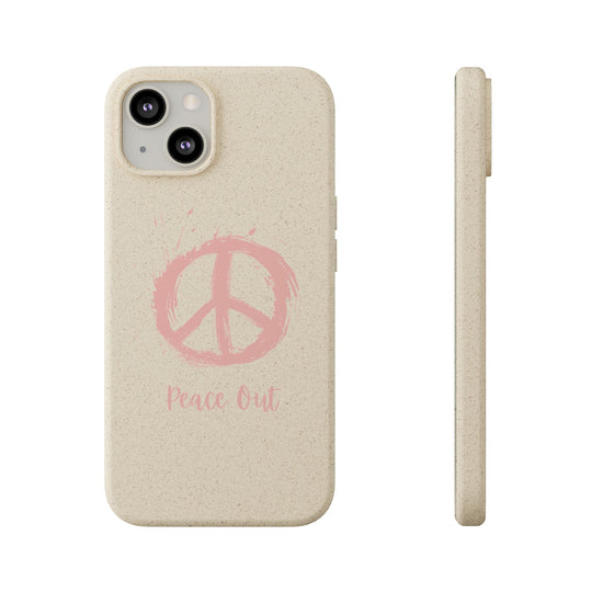 Peace Out Biodegradable Case