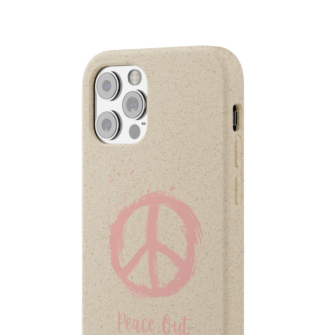 Peace Out Biodegradable Case