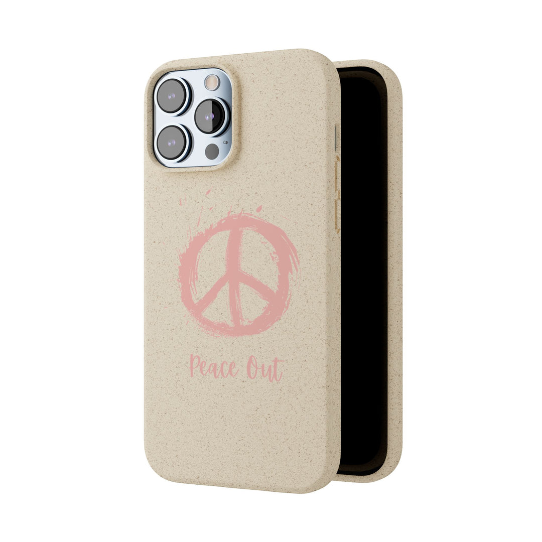Peace Out Biodegradable Case