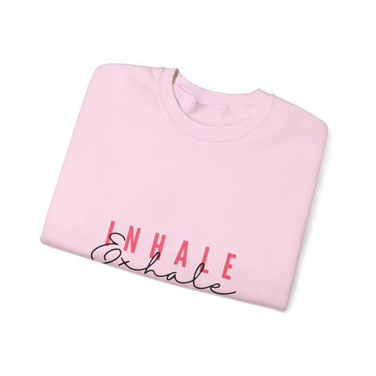 Inhale Exhale Unisex Heavy Blend™ Crewneck Sweatshirt