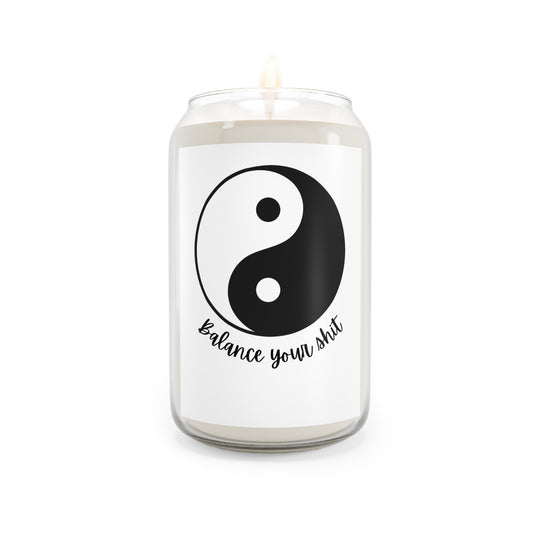 Balance Your Shit Aromatherapy Candle, 13.75oz