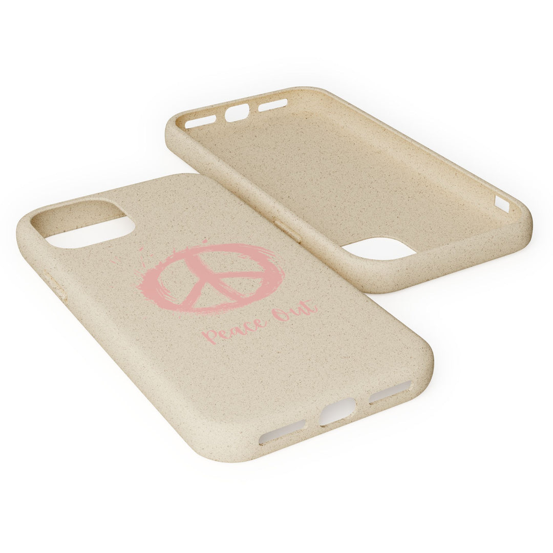 Peace Out Biodegradable Case