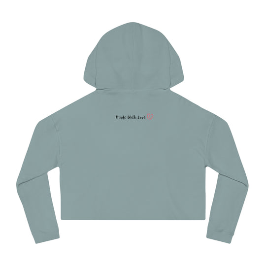 Just Fucking Breathe Women’s Cropped Hooded Sweatshirt
