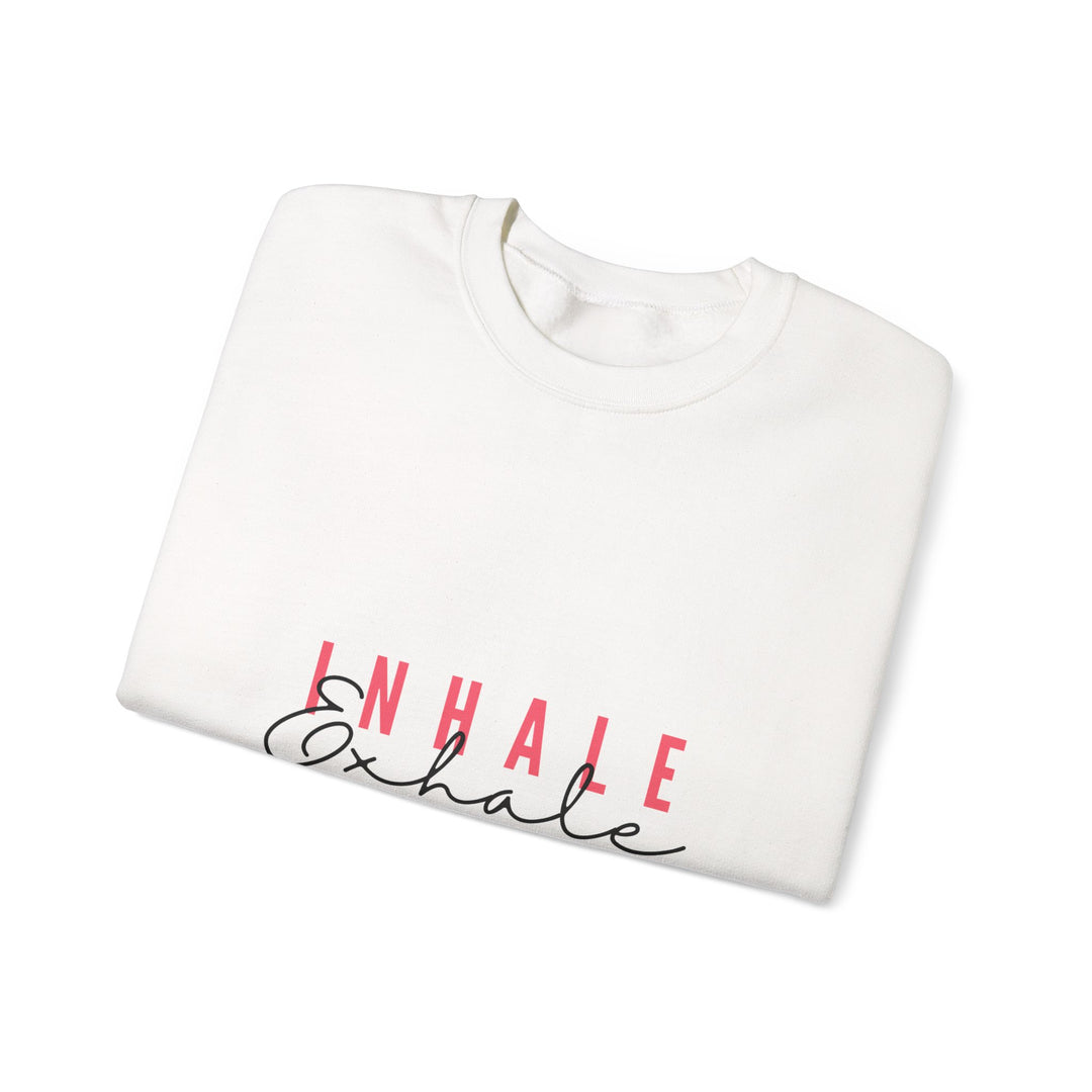 Inhale Exhale Unisex Heavy Blend™ Crewneck Sweatshirt