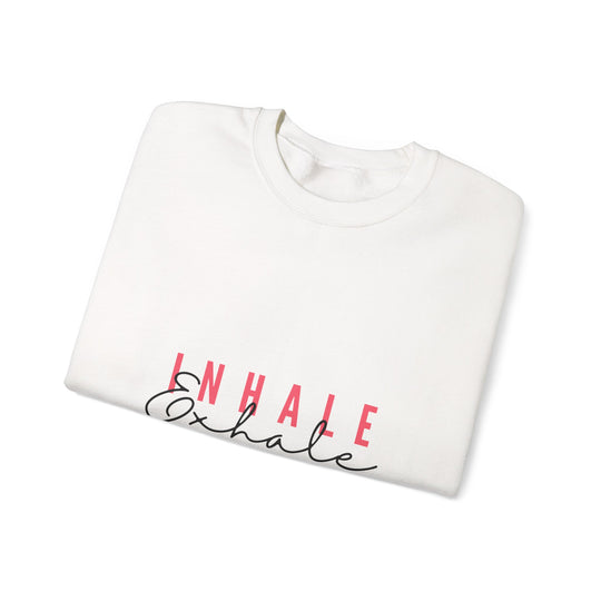 Inhale Exhale Unisex Heavy Blend™ Crewneck Sweatshirt