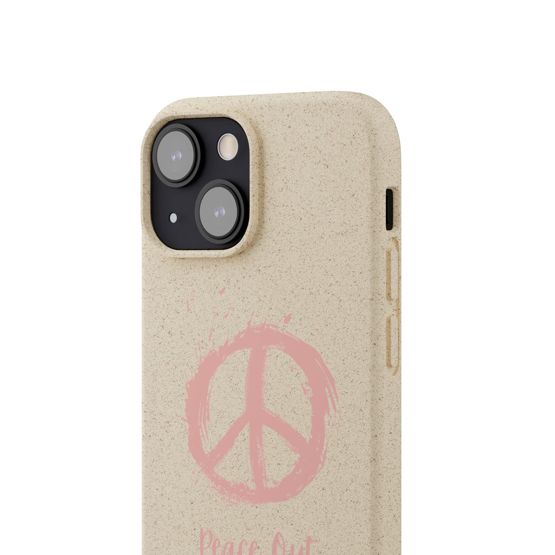 Peace Out Biodegradable Case