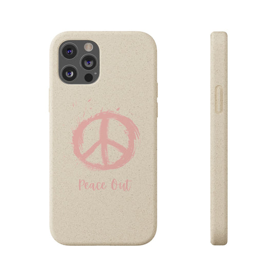 Peace Out Biodegradable Case