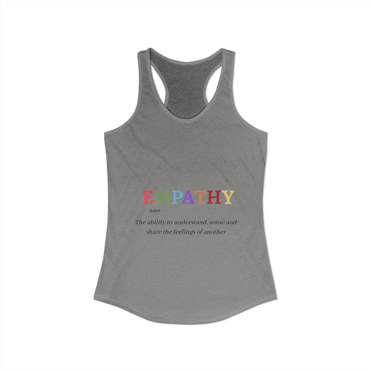 EMPATHY Women's Ideal Racerback Tank