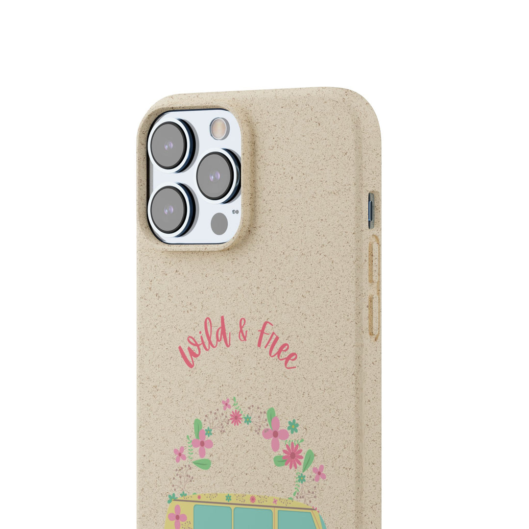 Wild and Free VW Bus Biodegradable Case