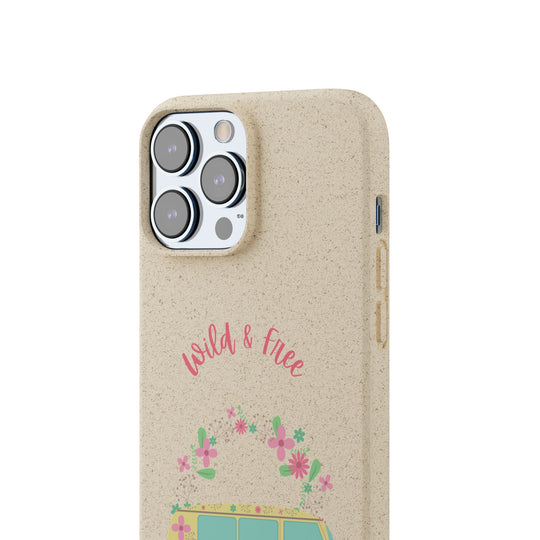 Wild and Free VW Bus Biodegradable Case