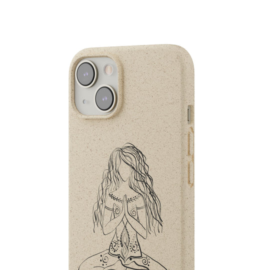 Just Fucking Breathe Biodegradable Case
