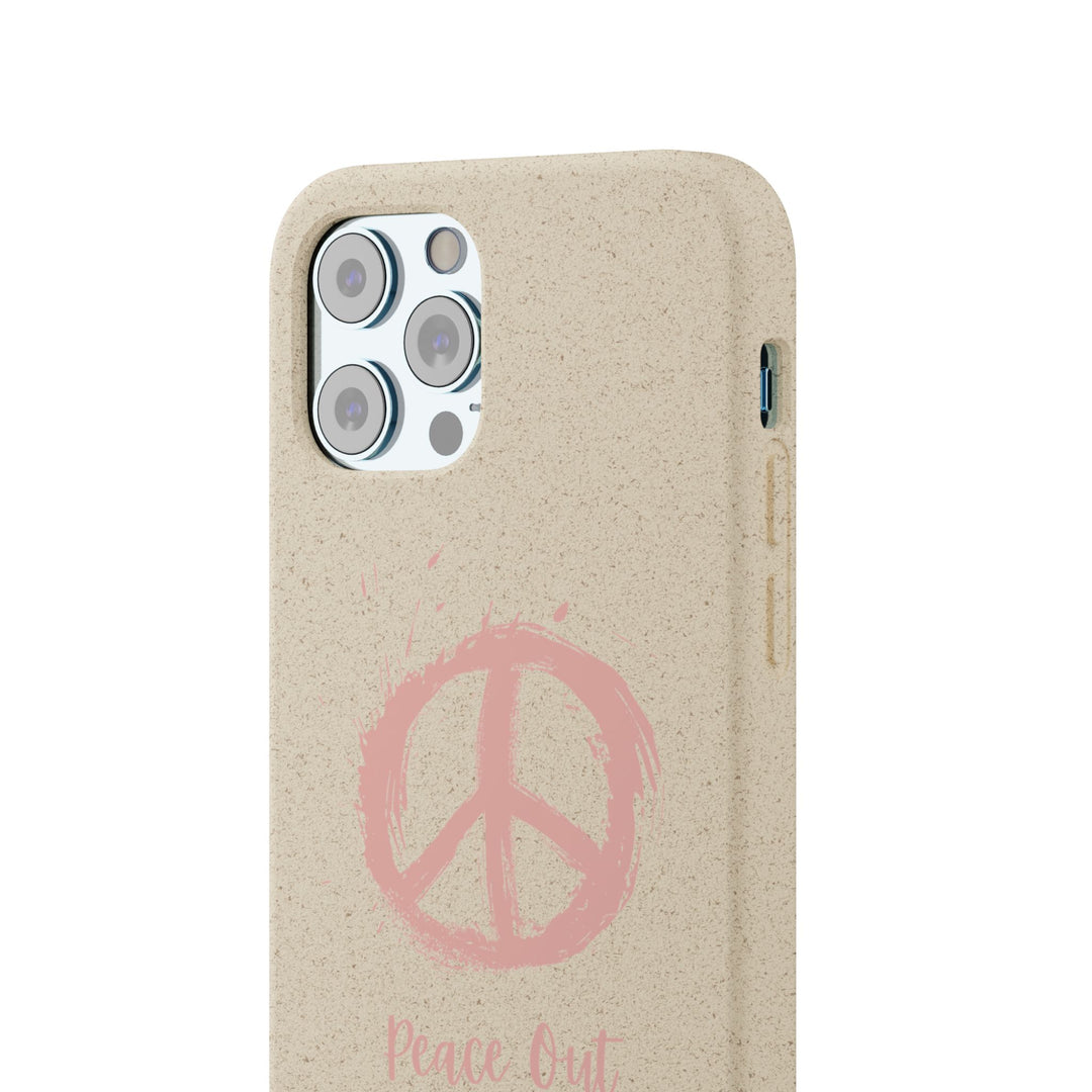Peace Out Biodegradable Case