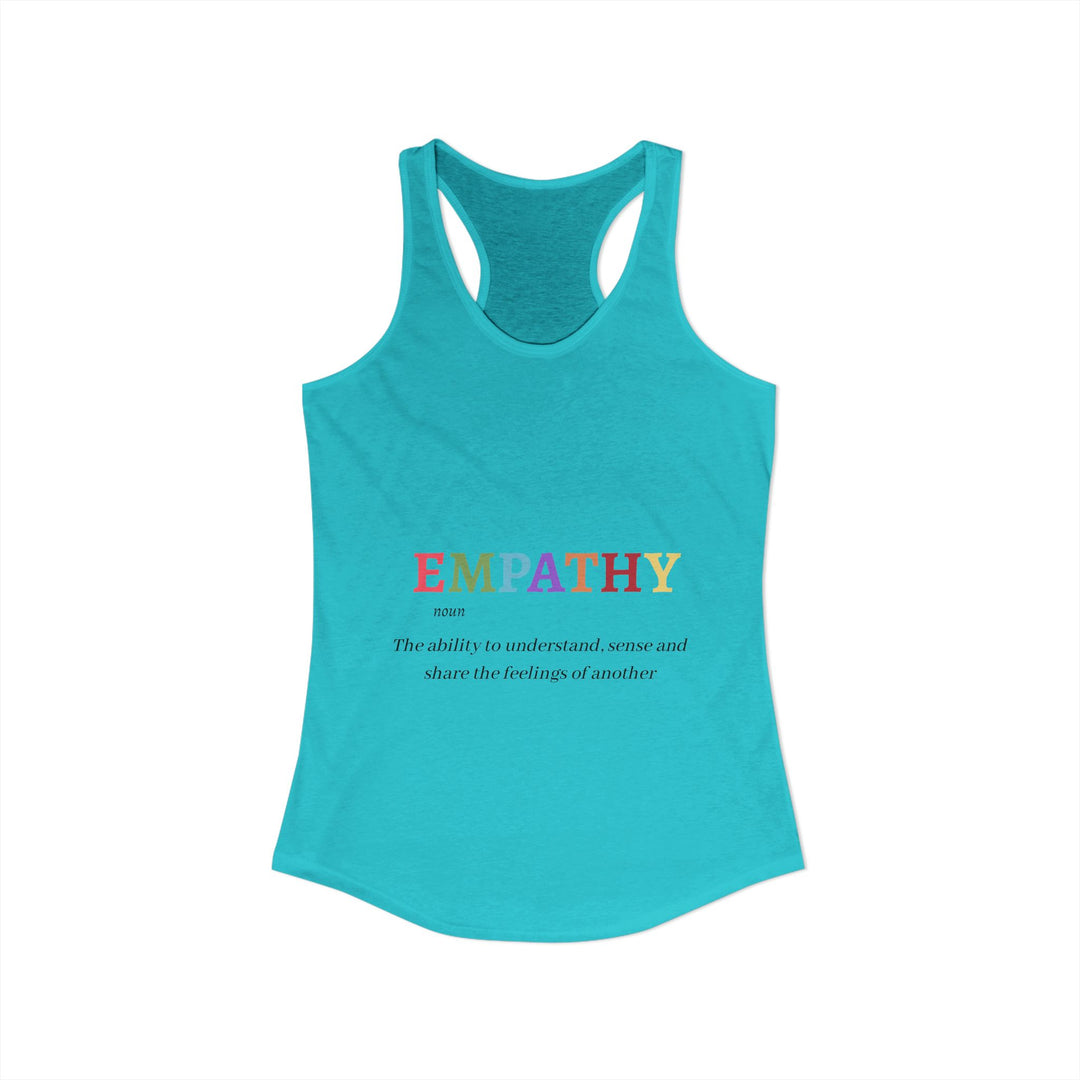 EMPATHY Women's Ideal Racerback Tank