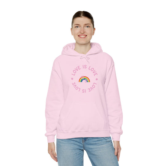 Love is Love Rainbow Unisex Heavy Blend™ Hooded Sweatshirt