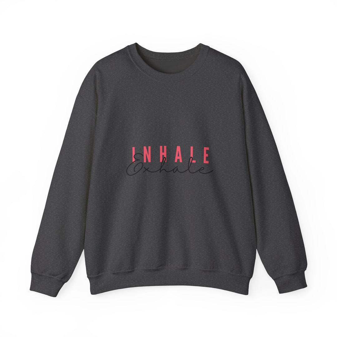 Inhale Exhale Unisex Heavy Blend™ Crewneck Sweatshirt