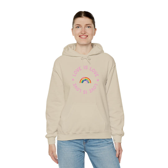 Love is Love Rainbow Unisex Heavy Blend™ Hooded Sweatshirt