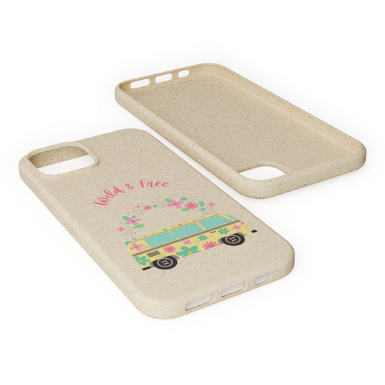 Wild and Free VW Bus Biodegradable Case
