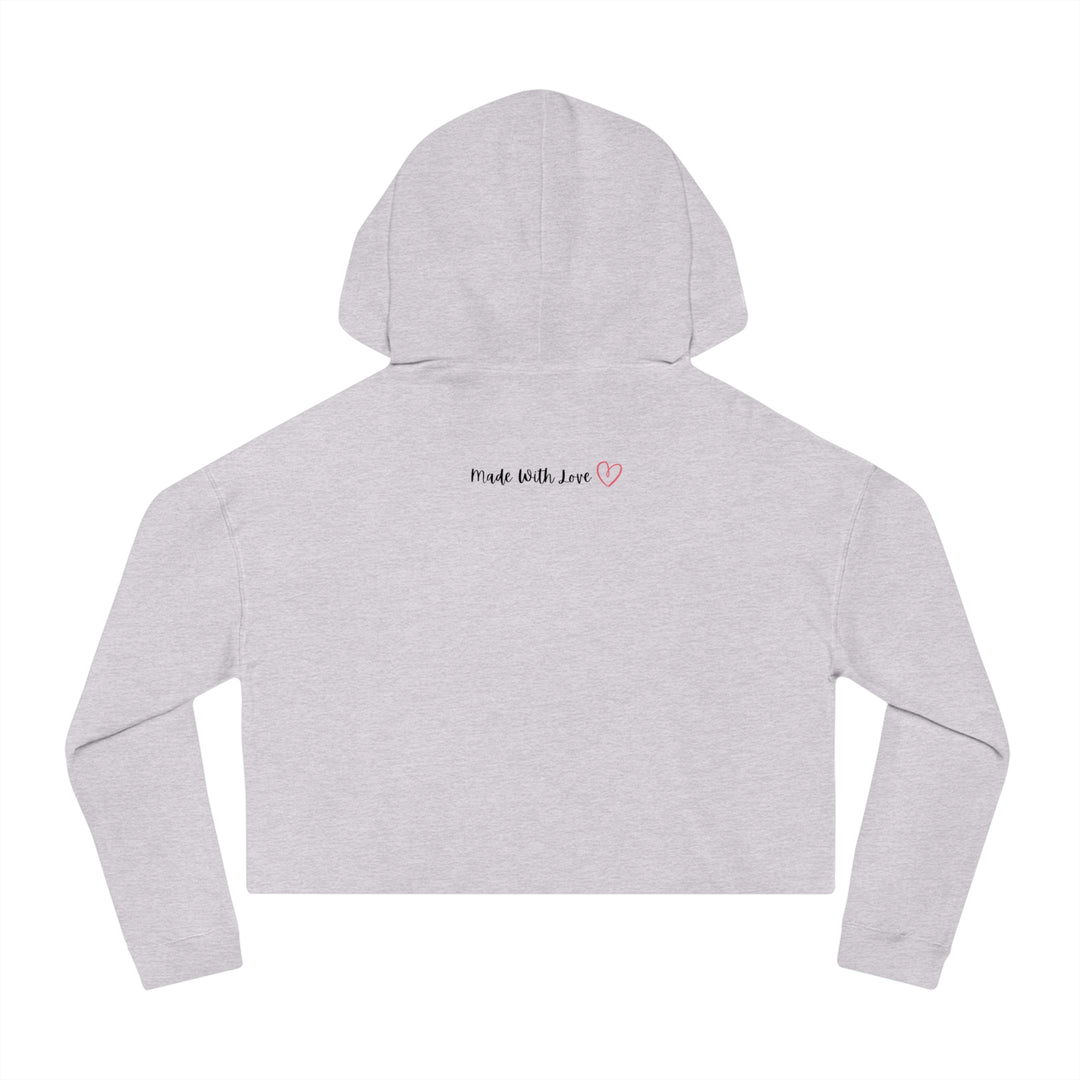 Just Fucking Breathe Women’s Cropped Hooded Sweatshirt