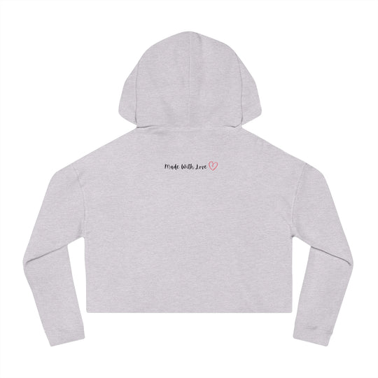 Just Fucking Breathe Women’s Cropped Hooded Sweatshirt