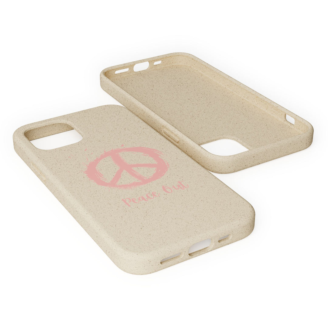Peace Out Biodegradable Case