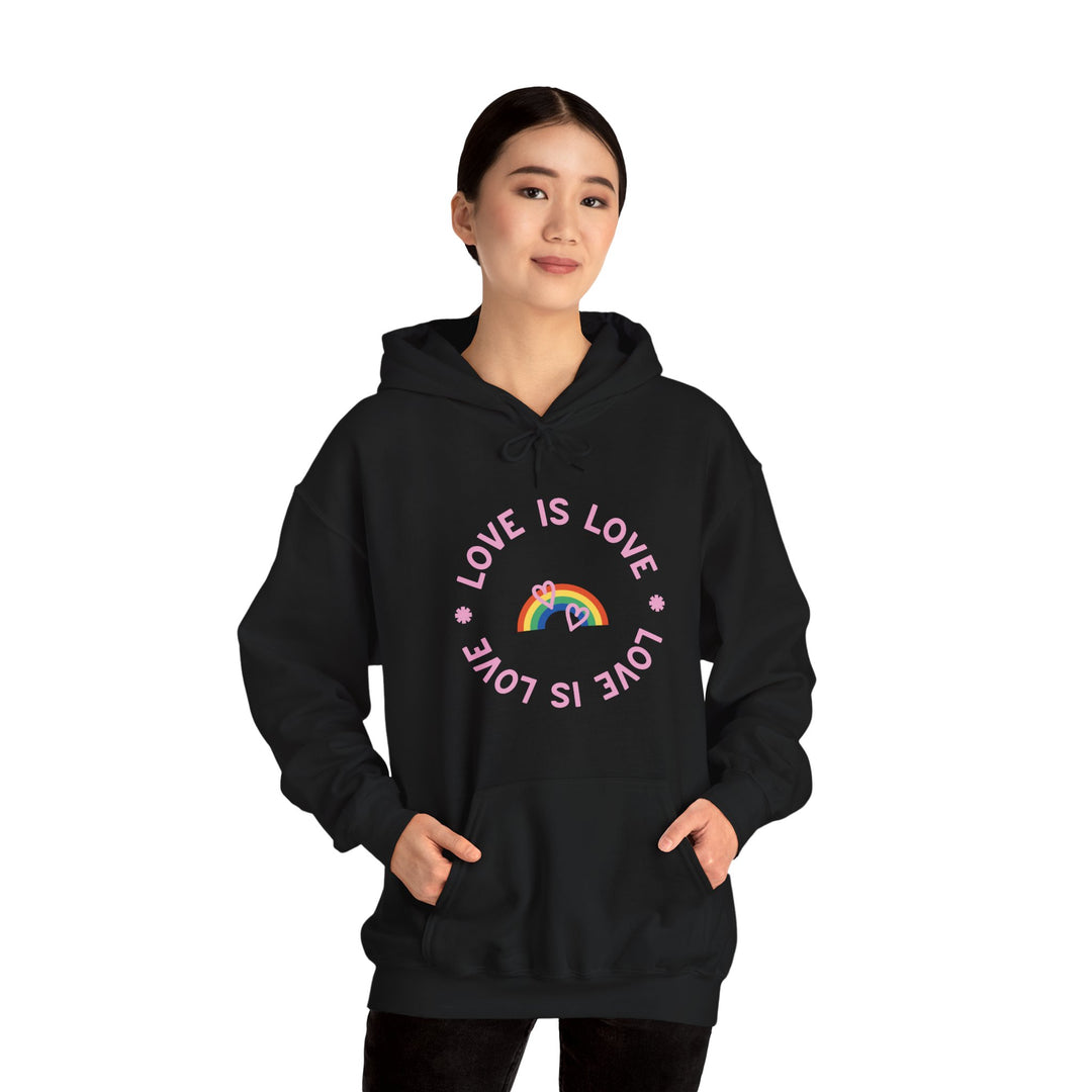 Love is Love Rainbow Unisex Heavy Blend™ Hooded Sweatshirt