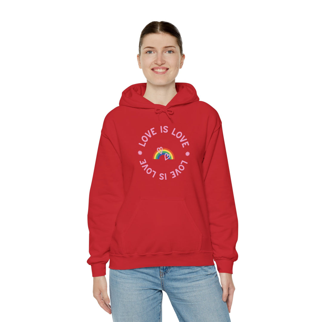 Love is Love Rainbow Unisex Heavy Blend™ Hooded Sweatshirt