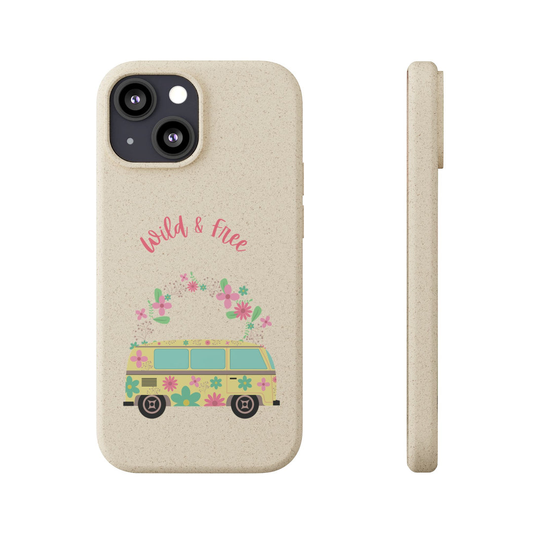 Wild and Free VW Bus Biodegradable Case