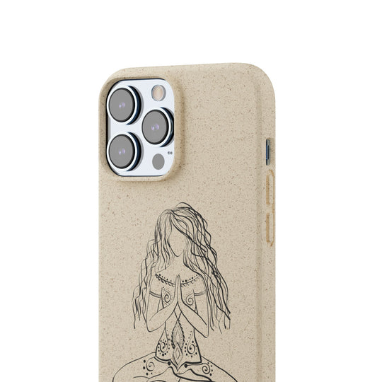 Just Fucking Breathe Biodegradable Case