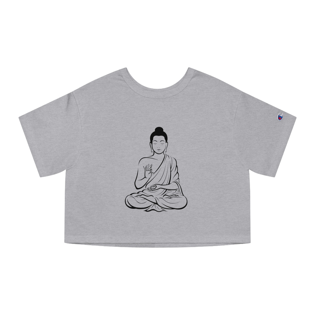 Buddha Champion Women's Heritage Cropped T-Shirt