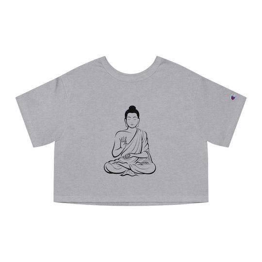 Buddha Champion Women's Heritage Cropped T-Shirt