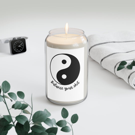 Balance Your Shit Aromatherapy Candle, 13.75oz