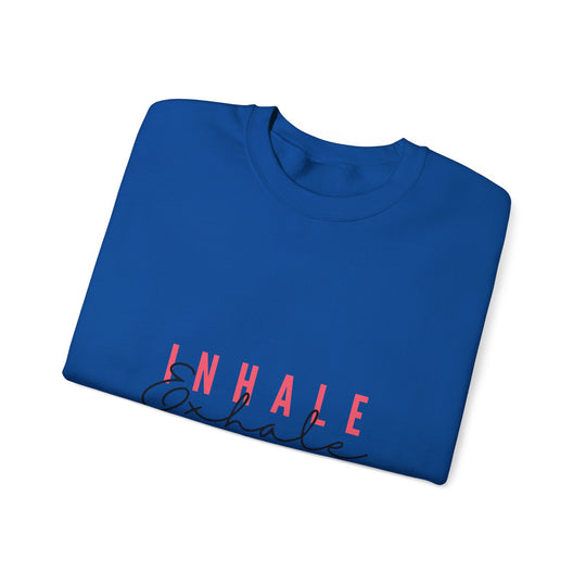 Inhale Exhale Unisex Heavy Blend™ Crewneck Sweatshirt