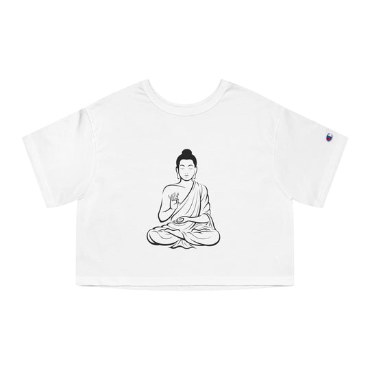 Buddha Champion Women's Heritage Cropped T-Shirt