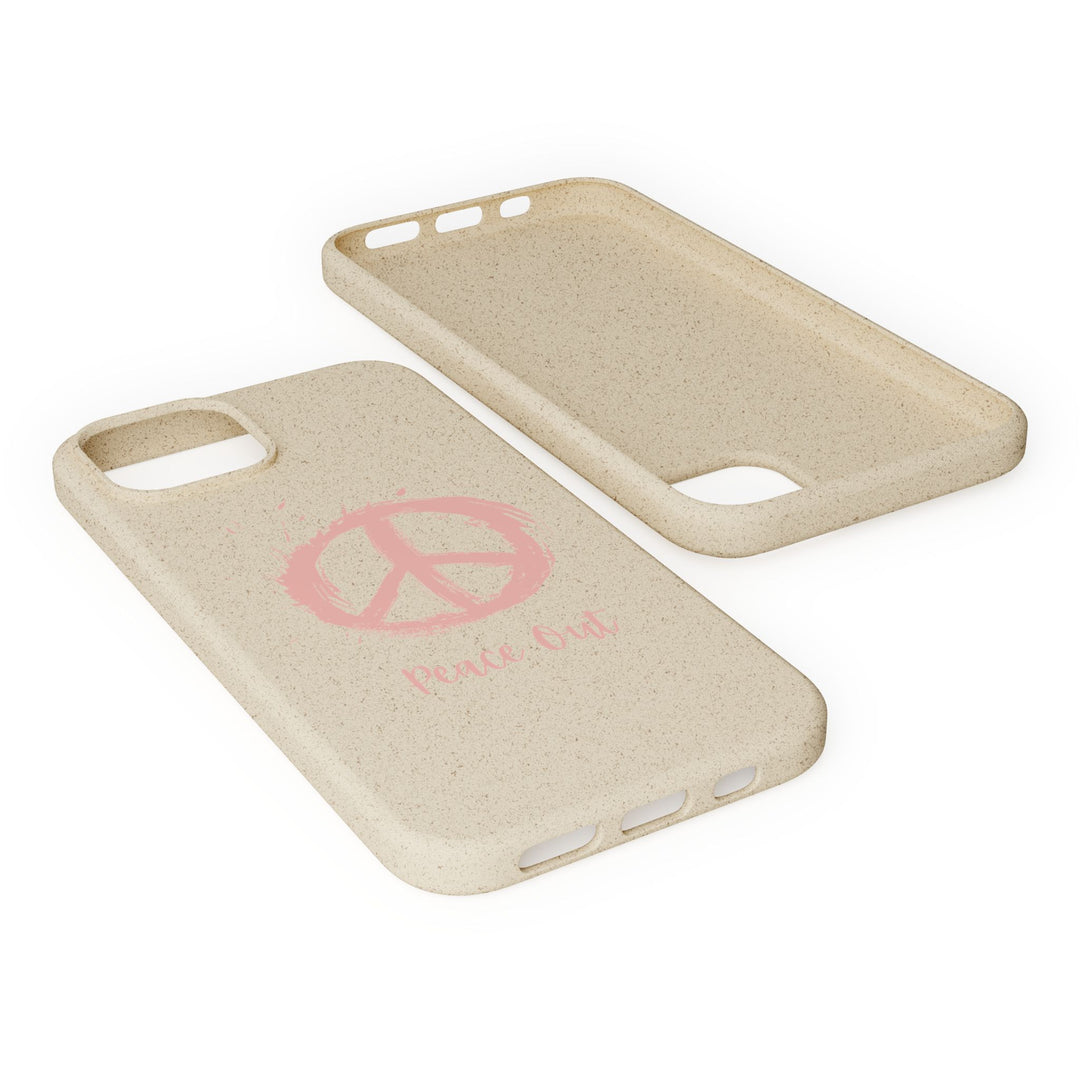 Peace Out Biodegradable Case