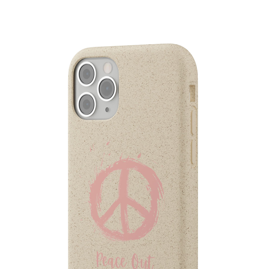Peace Out Biodegradable Case