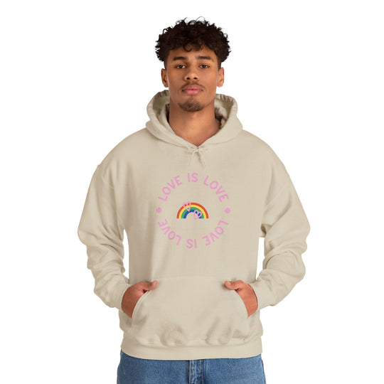 Love is Love Rainbow Unisex Heavy Blend™ Hooded Sweatshirt