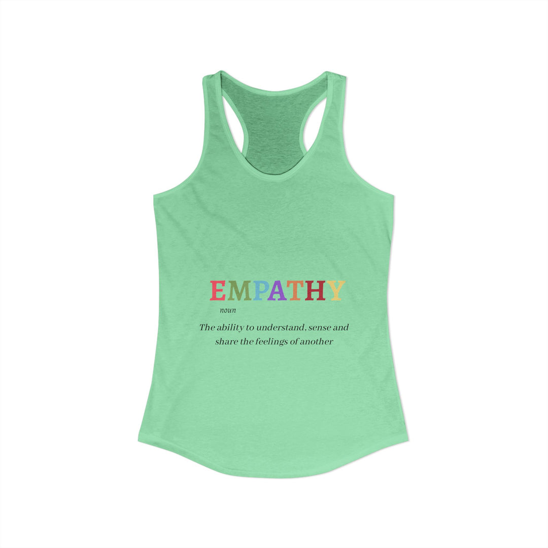 EMPATHY Women's Ideal Racerback Tank